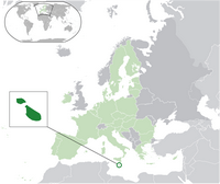 carte Malte localisation