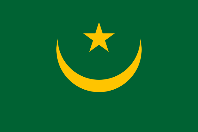 Drapeau de la Mauritanie