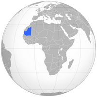 carte Mauritanie localisation