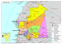 carte Mauritanie
