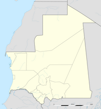 carte Mauritanie vierge