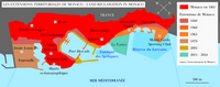 carte Monaco extension terre