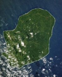 Photo satellite Niue