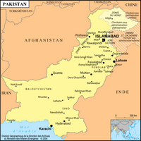 Carte Pakistan