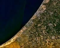 Photo satellite Gaza