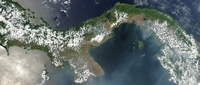 Image satellite Panama
