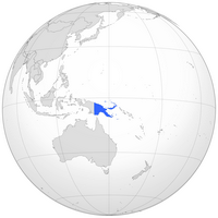 Carte Papouasie-Nouvelle-Guinée localisation