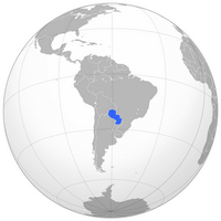 carte Paraguay localisation