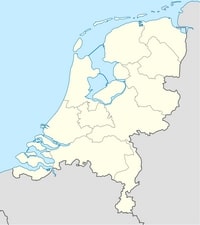 carte Pays-Bas vierge