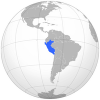 carte Pérou localisation