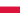 Drapeau de la Pologne