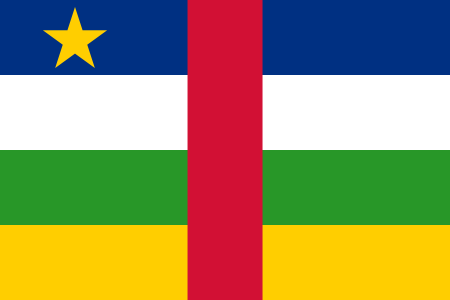 Drapeau de la République Centrafricaine