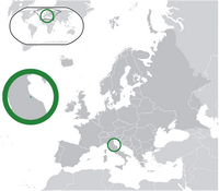 Carte Saint-Marin localisation