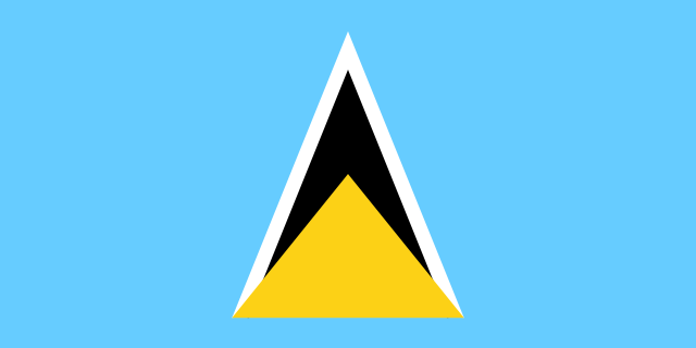 Drapeau de Sainte-Lucie