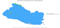 carte climat Salvador