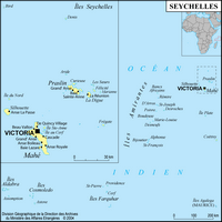 Carte Seychelles