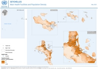 Carte Seychelles densité population