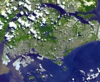 Image satellite Singapour