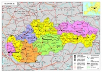 carte Slovaquie ville route autoroutes