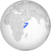 carte Somalie localisation