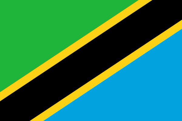 Drapeau de la Tanzanie