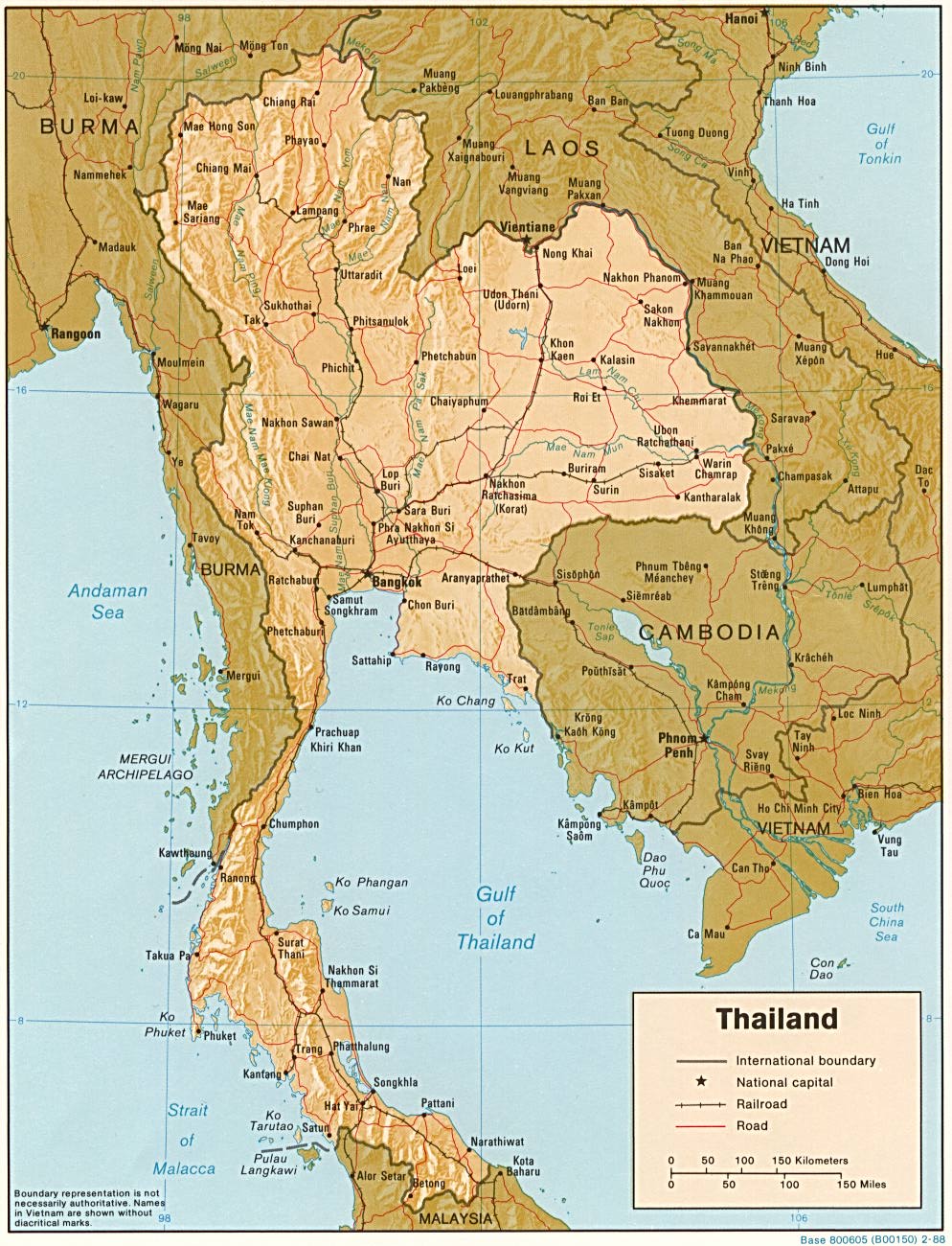 Géographie de la Thaïlande — Wikipédia