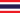 Drapeau de la Thailande