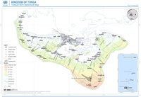 carte Tongatapu Tonga relief altitude