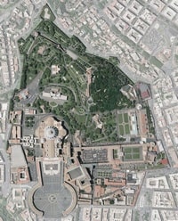 Photo satellite du Vatican
