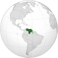 carte Venezuela localisation Amérique