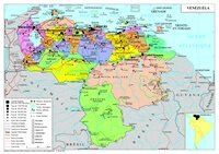 carte Venezuela