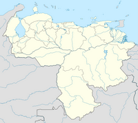 carte Venezuela vierge