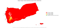 Carte climat Yémen