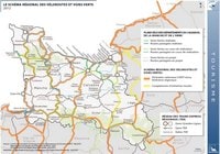 carte Basse-Normandie pistes cyclables