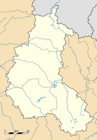 carte Champagne-Ardenne vierge cours eau