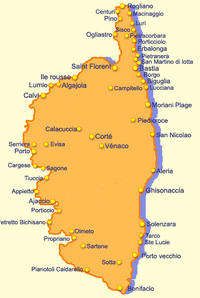 carte Corse