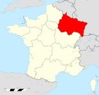 Carte Grand Est localisation France