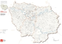 carte Île-de-France communes détaillées