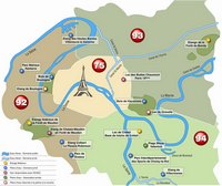 carte Île-de-France réseau hydrographique