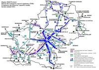 carte Midi-Pyrénées trains TER gares