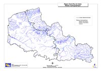 carte Nord-Pas-de-Calais réseau hydrographique