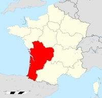 Carte localisation Nouvelle-Aquitaine France