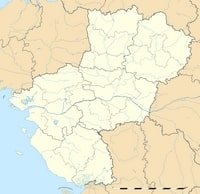 carte Pays de la Loire vierge