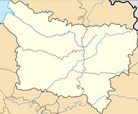 carte Picardie vierge