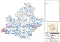 carte Provence-Alpes-Côte d'Azur terrain éolien