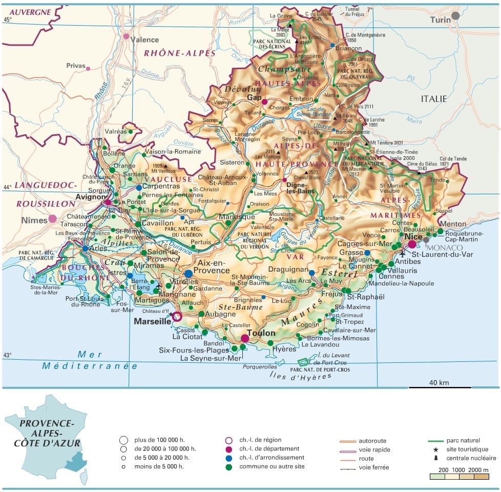 Carte PACA Voyage Carte Plan Carte PACA Voyage Carte Plan