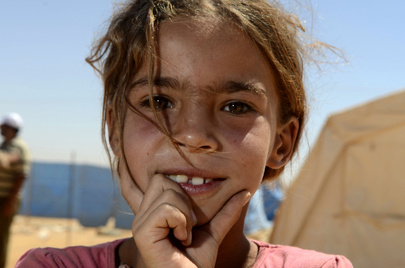 Enfant du camp Zaatari