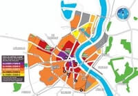 Carte Bordeaux prix immobilier