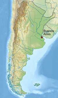 carte Buenos Aires localisation