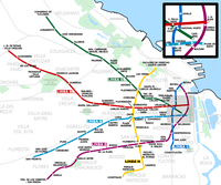carte Buenos Aires métro